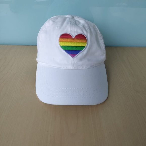 Abercrombie & Fitch X Trevor Project Rainbow LGBT Love Pride Baseball Cap - Picture 2 of 6